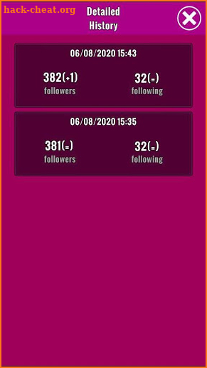 Best followers - manage my social profile screenshot