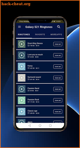Best Galaxy S21 Ringtones screenshot