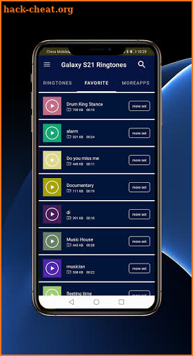 Best Galaxy S21 Ringtones screenshot