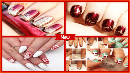 Best Glamorous Christmas Nail Art Tutorial screenshot