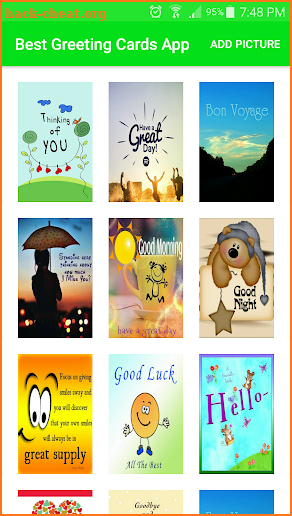 Best Greeting Cards Maker - DIY Greeting Card screenshot