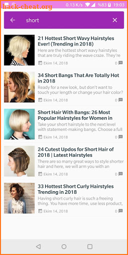 Best Hairstyles & Haircuts for Women in 2019 screenshot