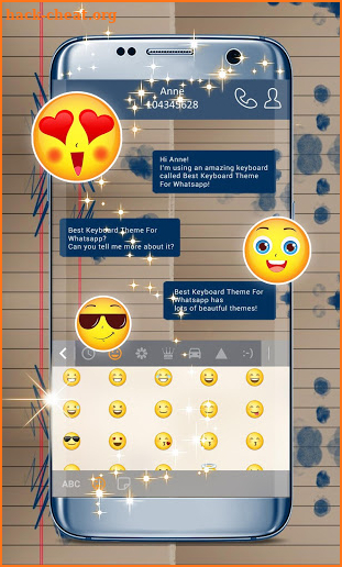 Best Keyboard Theme For Whatsapp screenshot