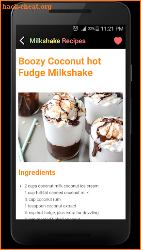 Best Milkshake Recipes - How to make a Milkshake screenshot