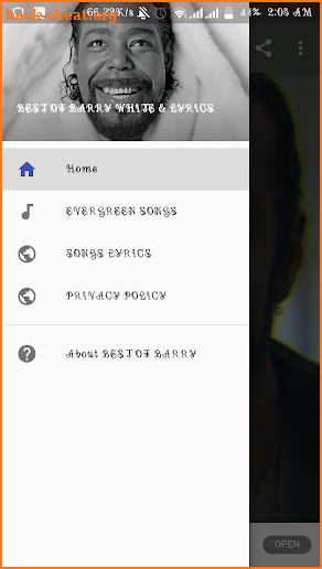 BEST OF BARRY WHITE & LYRICS screenshot
