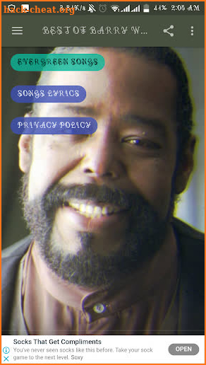 BEST OF BARRY WHITE & LYRICS screenshot