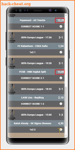 Best Usability Betting Tips Correct Score screenshot