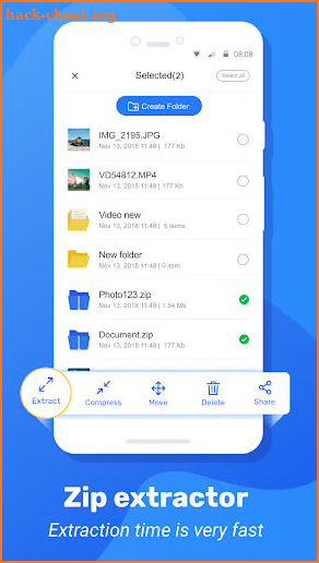 Best Zip opener: Zip & unzip files easily screenshot