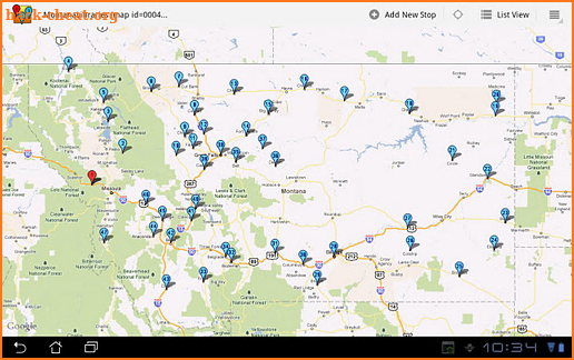 BestRoute Free Route Planner screenshot