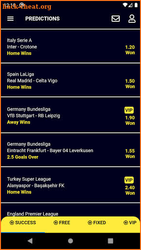 Bet Fusion - Football Betting  screenshot