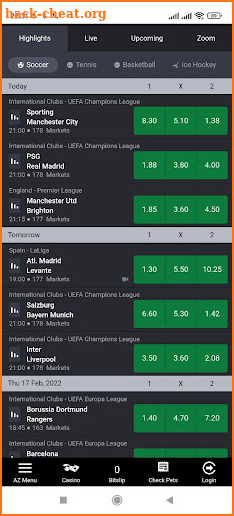 Bet Nigeria Mobile App screenshot