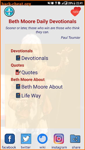 Beth Moore Daily Devotional screenshot