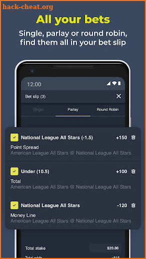 Betly Sportsbook AR screenshot