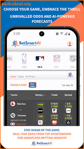 BetSmartAI: Sports Analytics screenshot