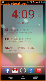 Better DashClock Key screenshot