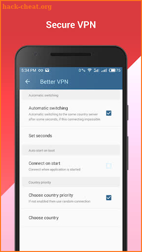 Better VPN -Free Unlimited VPN & WiFi Privacy screenshot