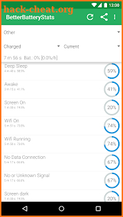 BetterBatteryStats screenshot