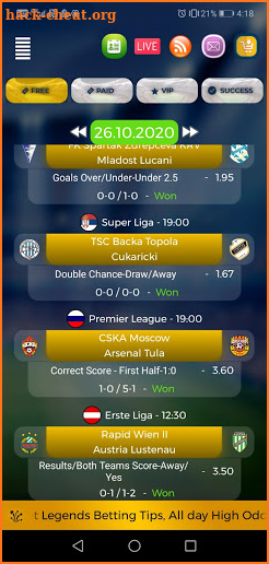 Betting Tips screenshot