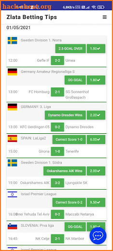 Betting Tips Analyzer App screenshot