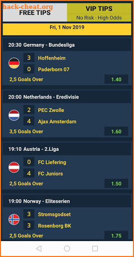 Betting Tips - Daily +50 ODDS screenshot