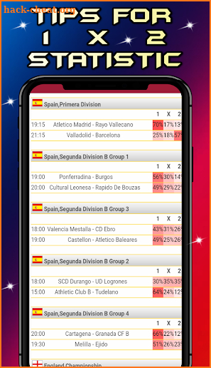 Betting Tips Statistic Soccer bet daily Prediction screenshot