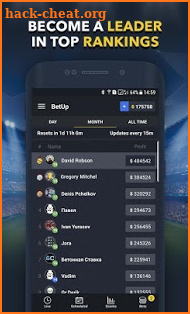 BETUP - Sports Betting Game & Live Scores screenshot