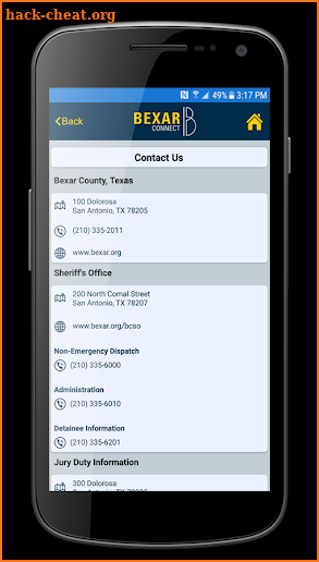 BexarConnect screenshot