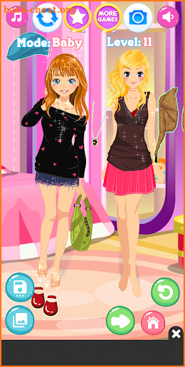 BFF Fashion Couple Dress Up screenshot