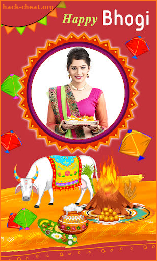 Bhogi and Lohri Photo Frames screenshot