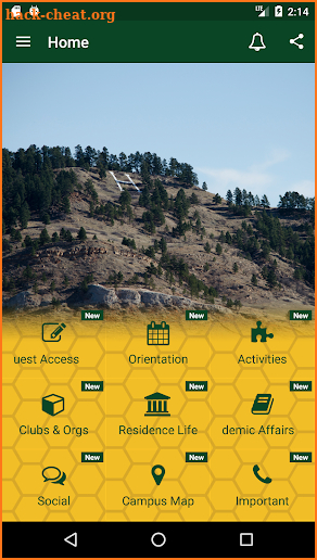 BHSU Campus Activities screenshot