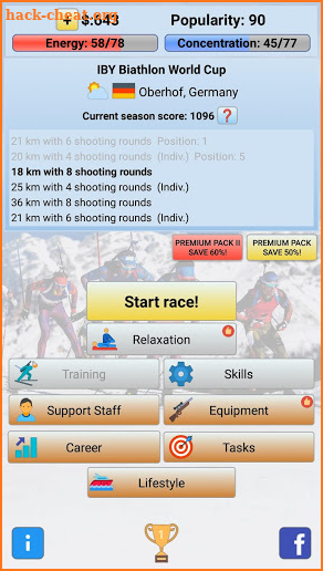 Biathlon Manager 2020 screenshot