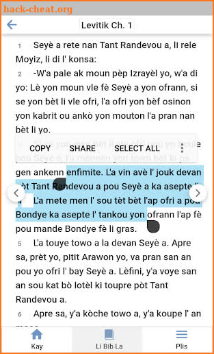 Bib Kreyol screenshot