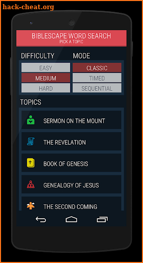 Bible Connect Word Search screenshot