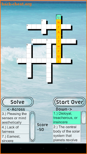 Bible Crossword screenshot