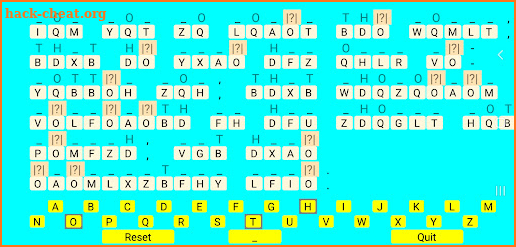 Bible Cryptograms screenshot