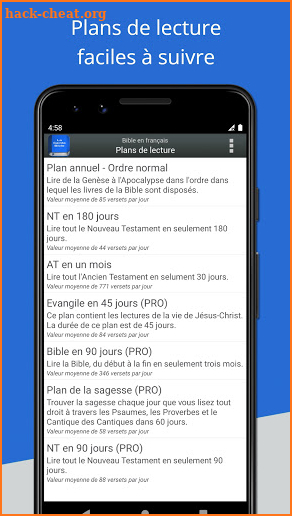 Bible en français Louis Segond screenshot