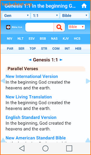 Bible Hub screenshot