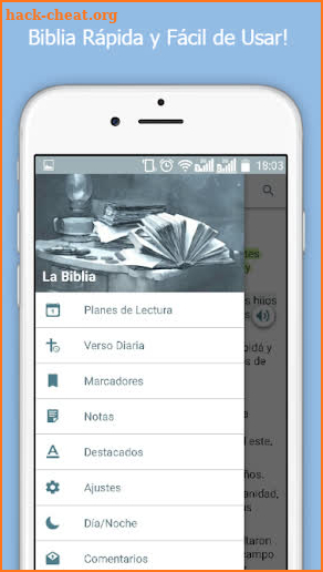 Bible Latinoamericana in Spanish screenshot