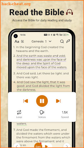 Bible Offline Audio - KJV Holy screenshot