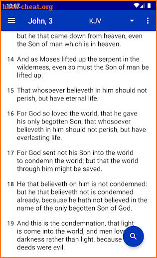 Bible (Offline, Multi-Version, Full-Text Search) screenshot