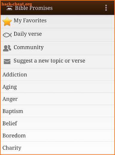 Bible Promises screenshot
