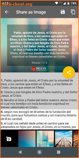 Bible Reina Valera Offline screenshot