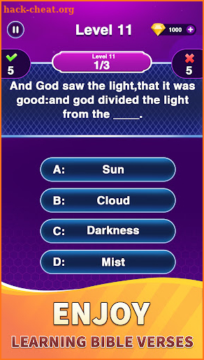 Bible Trivia screenshot