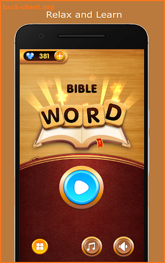 Bible Word Crosses Puzzle screenshot