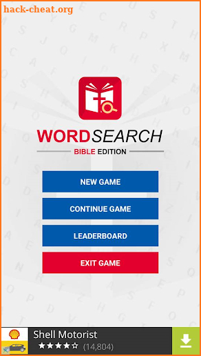 Bible Word Search Puzzle Game screenshot