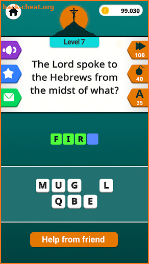 Bible Word Search Puzzles Game screenshot