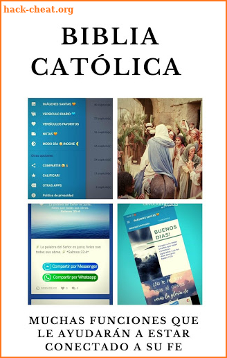 Biblia Católica en español screenshot