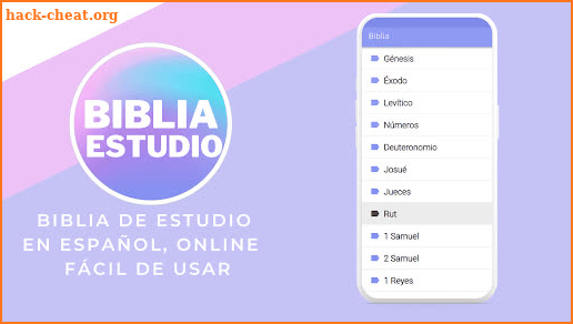 Biblia de estudio en español screenshot