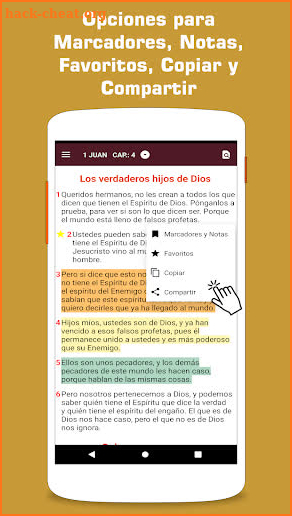 Biblia Nueva Versión Internacional (NVI) con Audio screenshot