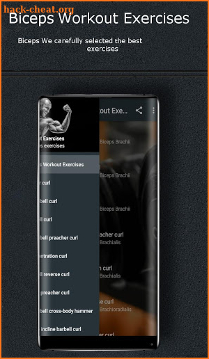 Biceps Workout Exercises screenshot